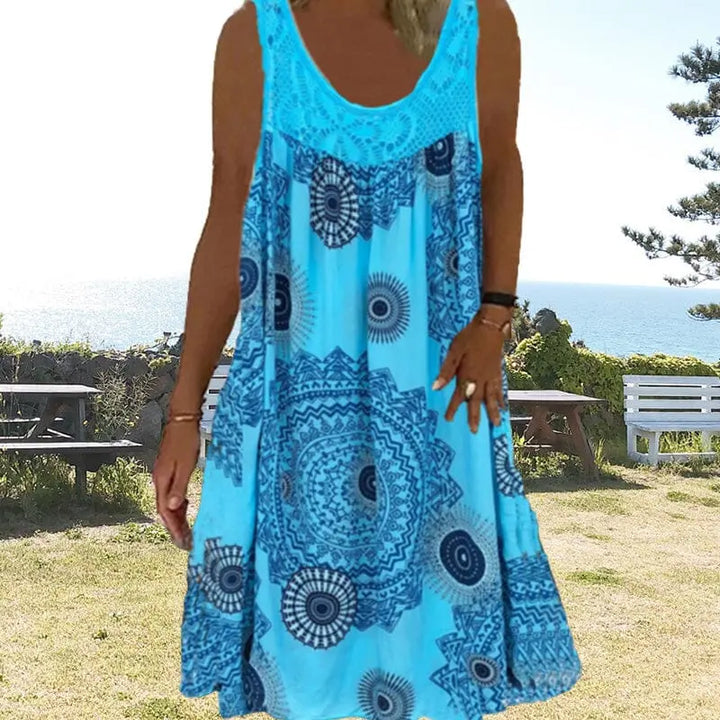 LS | Women Minimalist Midi Dress Lion Style