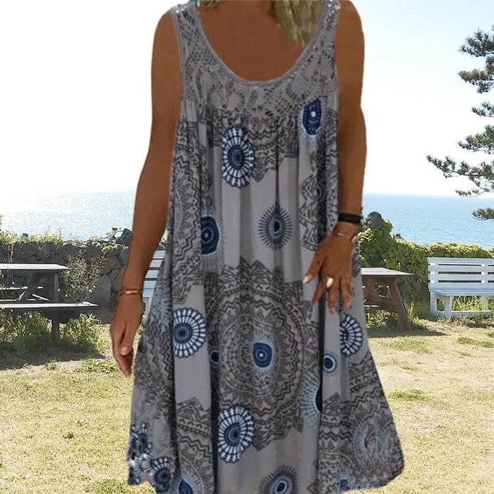 LS | Women Minimalist Midi Dress Lion Style