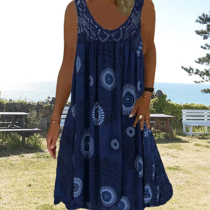 LS | Women Minimalist Midi Dress Lion Style