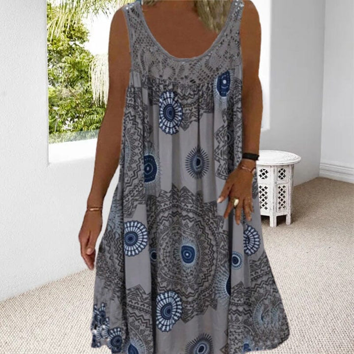 LS | Women Minimalist Midi Dress Lion Style