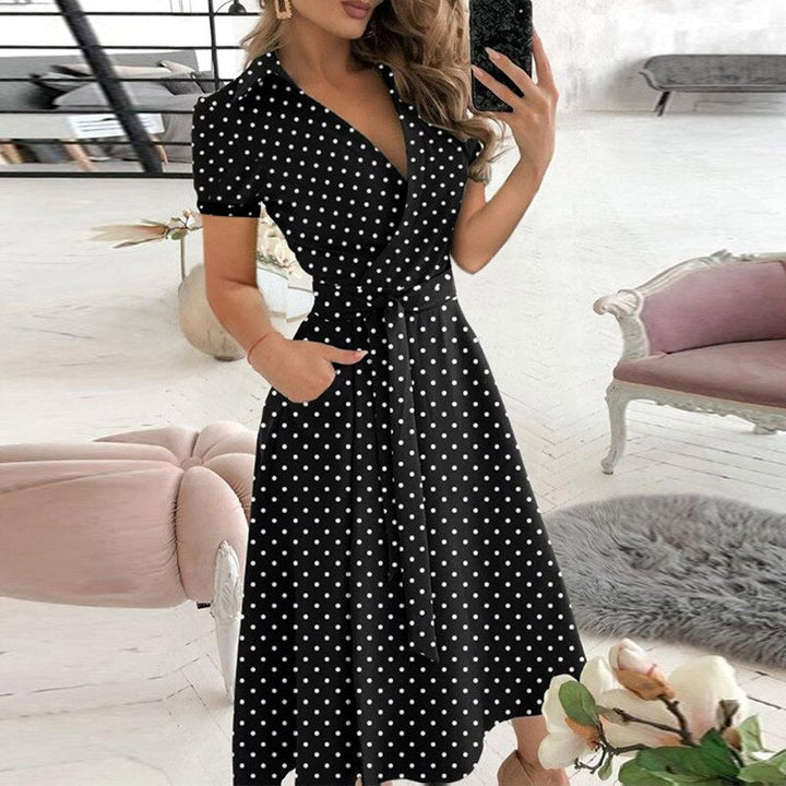 LS | Women Minimalist Flowy Midi Dress Lion Style
