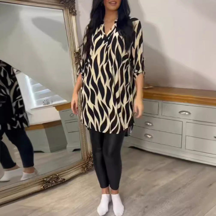 LS | Women Mono Wave Tunic Top