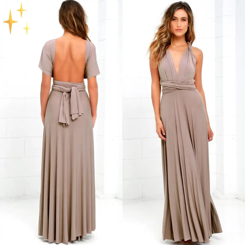 LS | Women Multiway Maxi Dress Lion Style