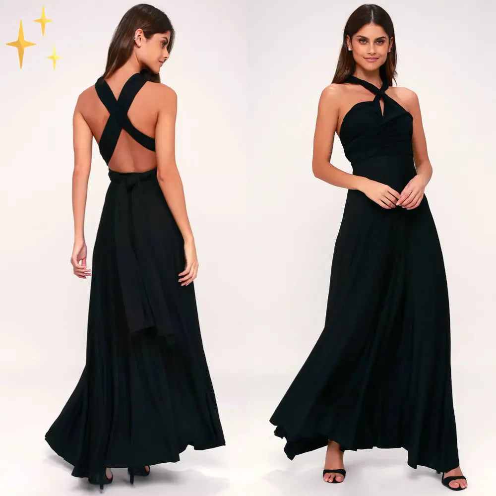 LS | Women Multiway Maxi Dress Lion Style