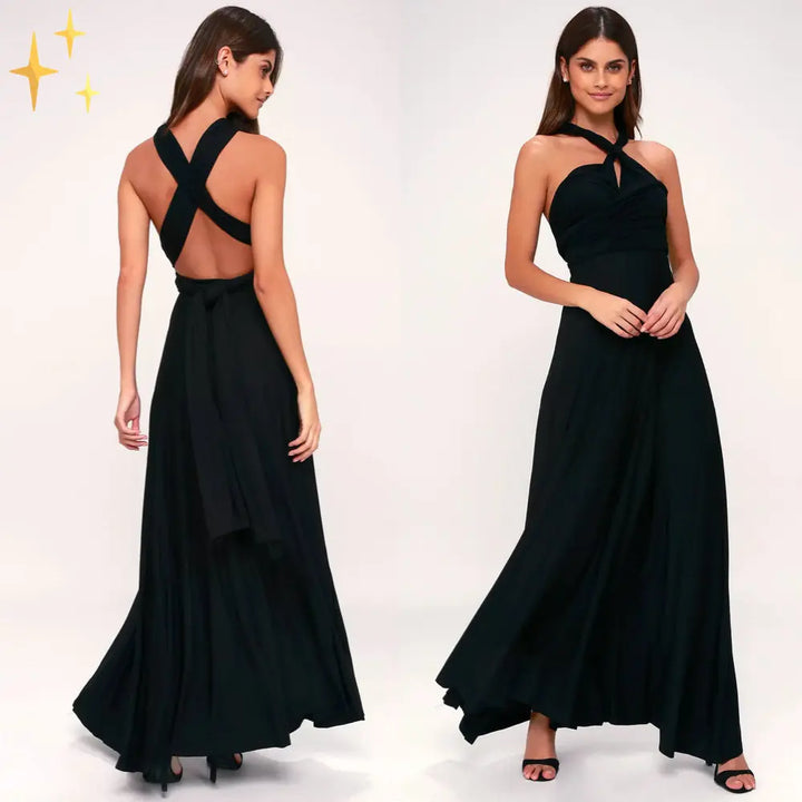 LS | Women Multiway Maxi Dress Lion Style