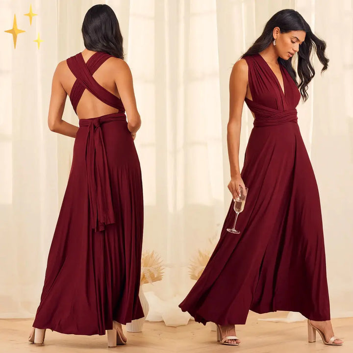 LS | Women Multiway Maxi Dress Lion Style