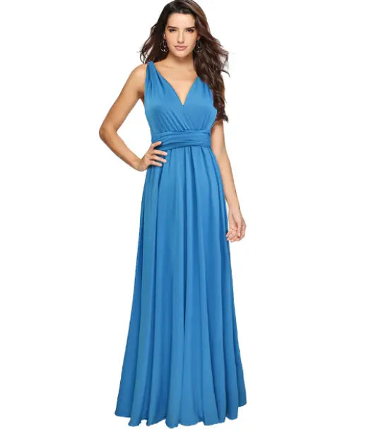 LS | Women Multiway Maxi Dress Lion Style