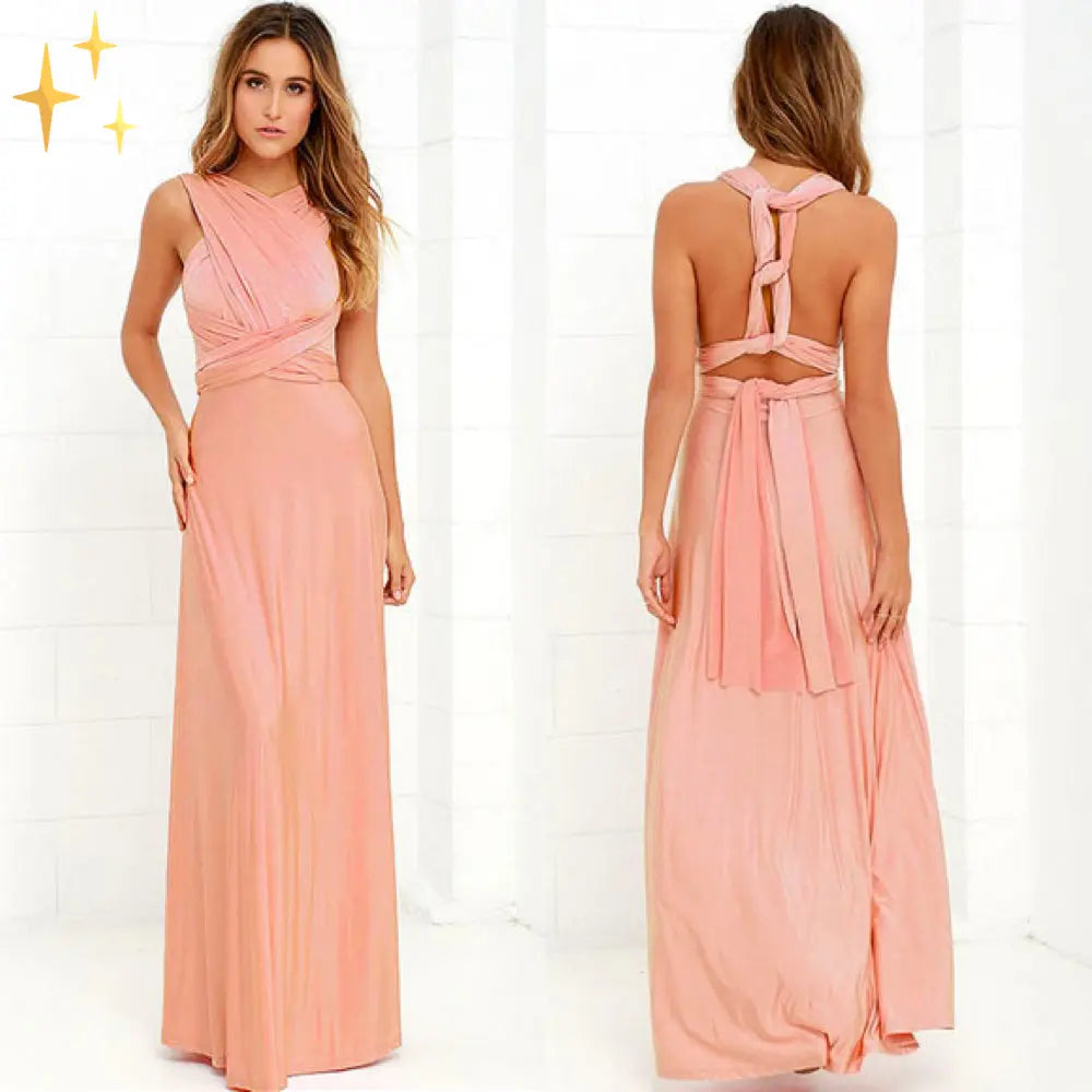 LS | Women Multiway Maxi Dress Lion Style