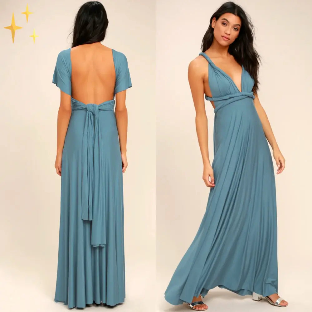 LS | Women Multiway Maxi Dress Lion Style
