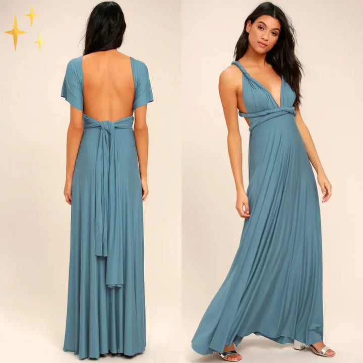 LS | Women Multiway Maxi Dress Lion Style