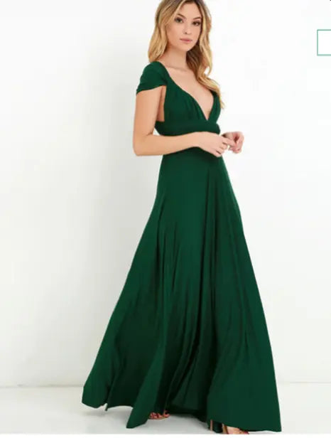 LS | Women Multiway Maxi Dress Lion Style