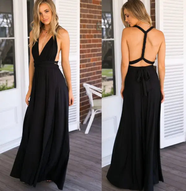LS | Women Multiway Maxi Dress Lion Style