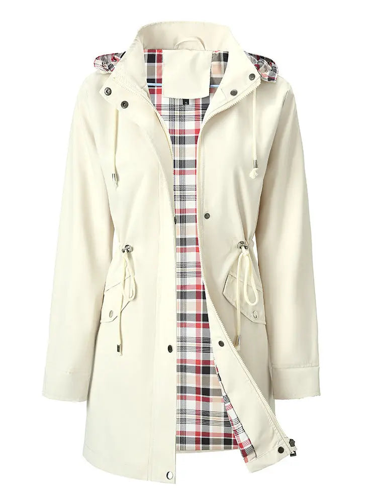 LS | Women Neutral Hooded Jacket Lion Style