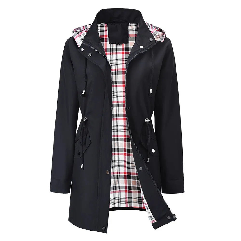 LS | Women Neutral Hooded Jacket Lion Style