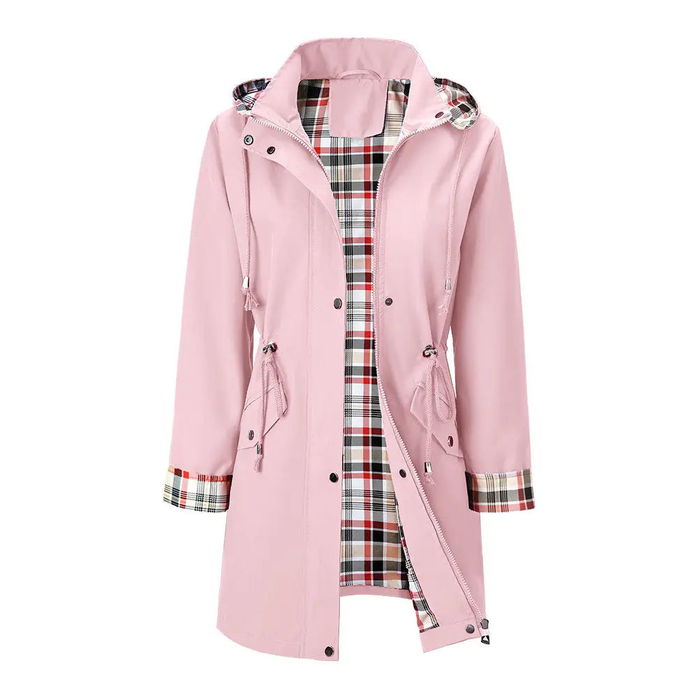 LS | Women Neutral Hooded Jacket Lion Style