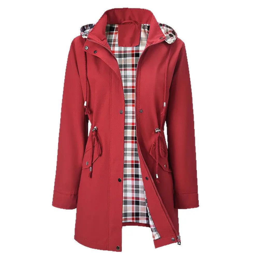 LS | Women Neutral Hooded Jacket Lion Style