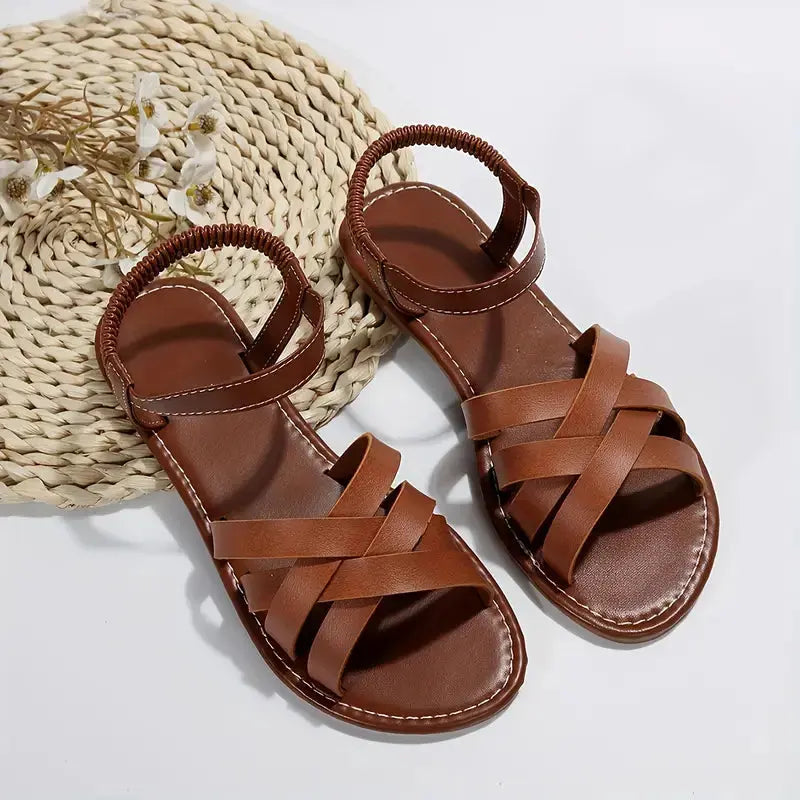 LS | Women Orthopedic Flat Sandals Lion Style