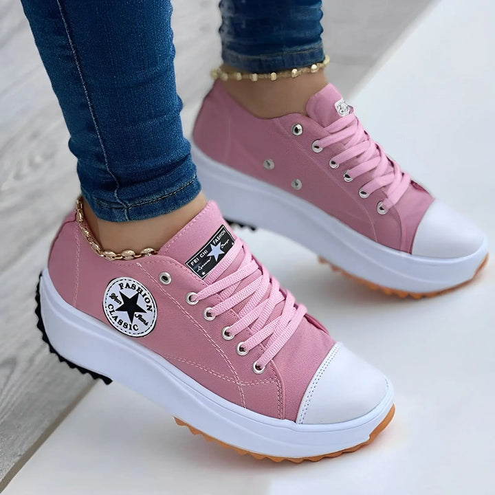 LS | Women Orthopedic Platform Sneakers Lion Style