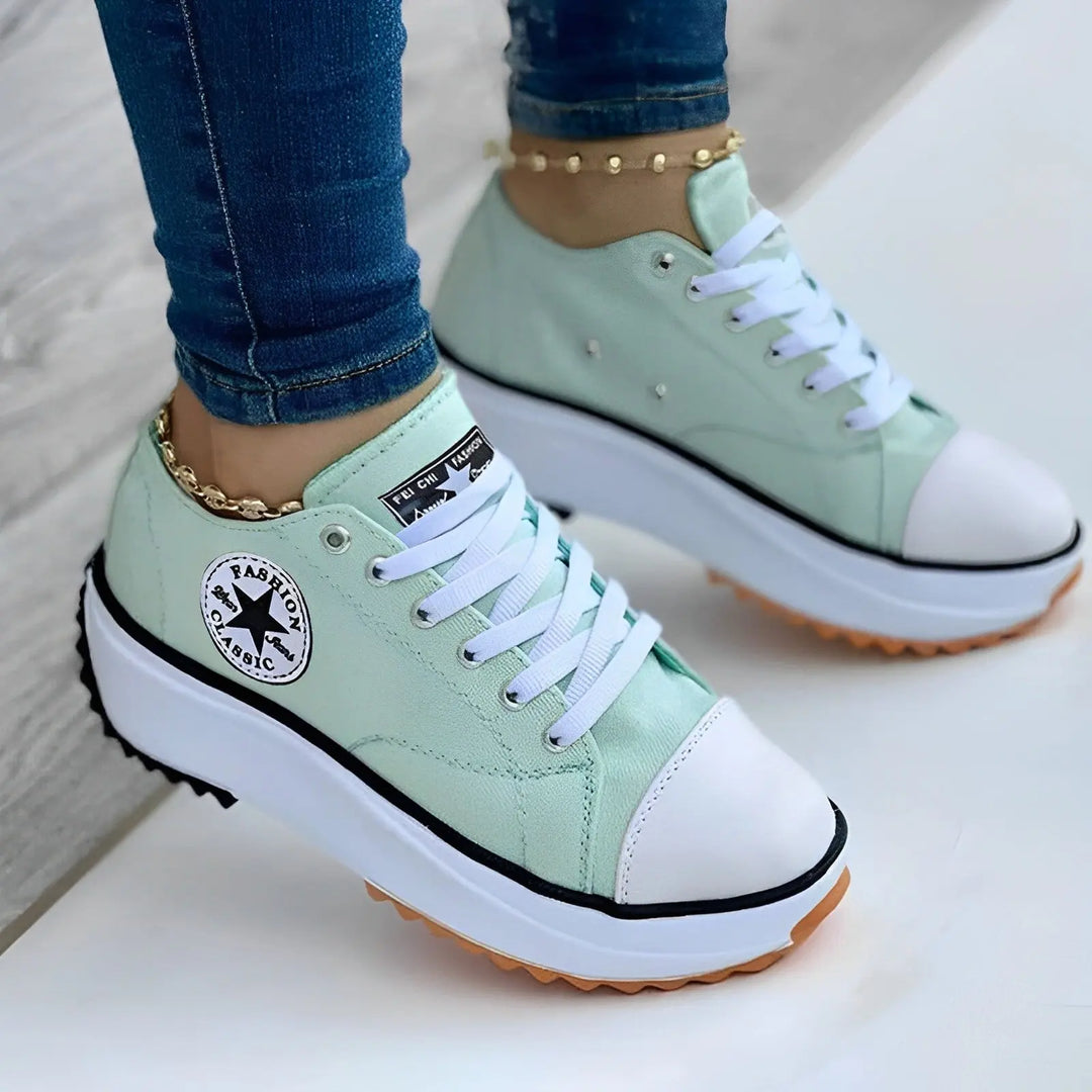 LS | Women Orthopedic Platform Sneakers Lion Style