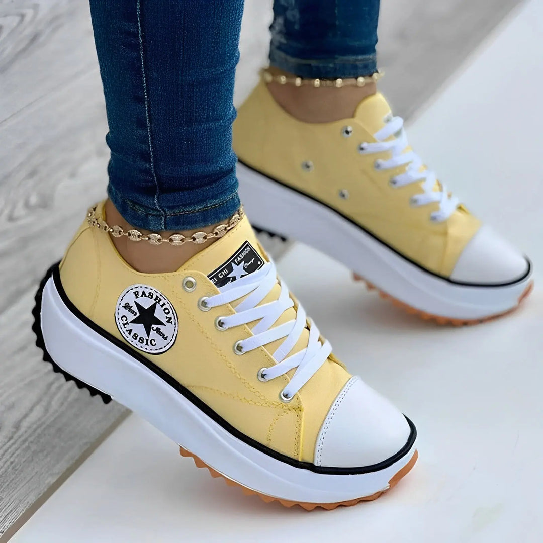 LS | Women Orthopedic Platform Sneakers Lion Style