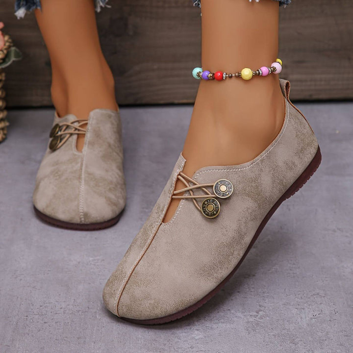 LS | Women Orthopedic Soft Sole Flats Lion Style