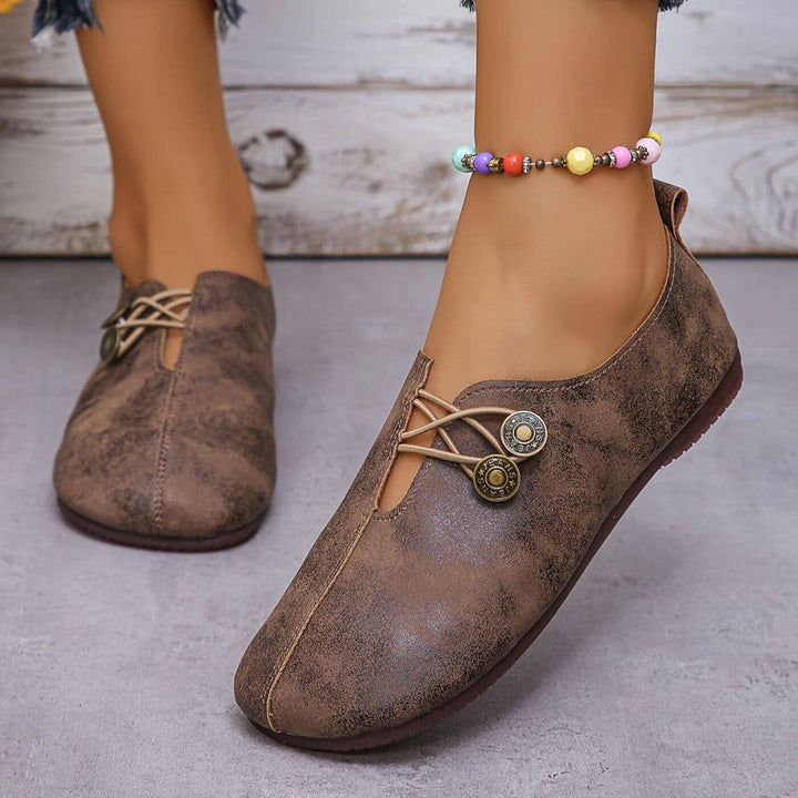 LS | Women Orthopedic Soft Sole Flats Lion Style