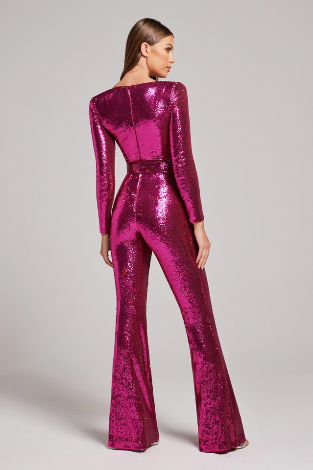LS | Women Party Ready Jumpsuit Lion Style