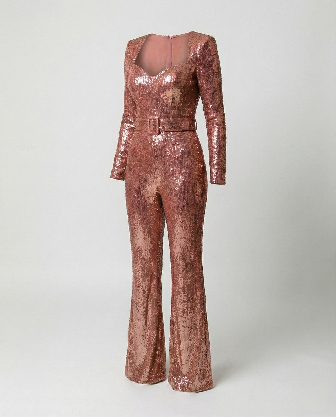 LS | Women Party Shine Jumpsuit Lion Style