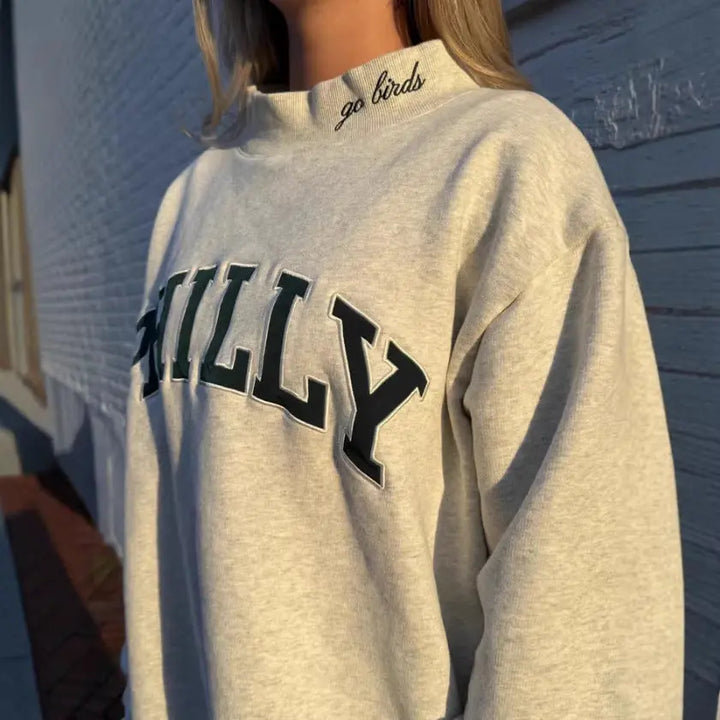 LS | Women Philly Graphic Sweatshirt Lion Style