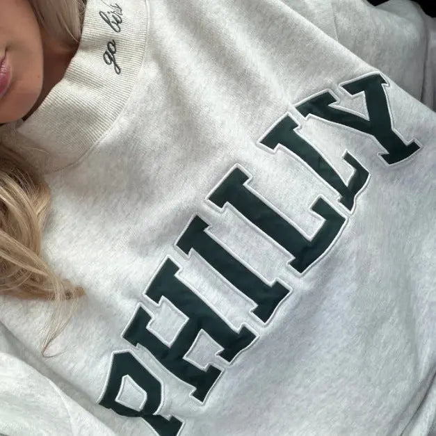 LS | Women Philly Graphic Sweatshirt Lion Style