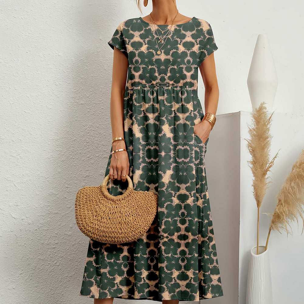 LS | Women Pocket Maxi Dress Lion Style
