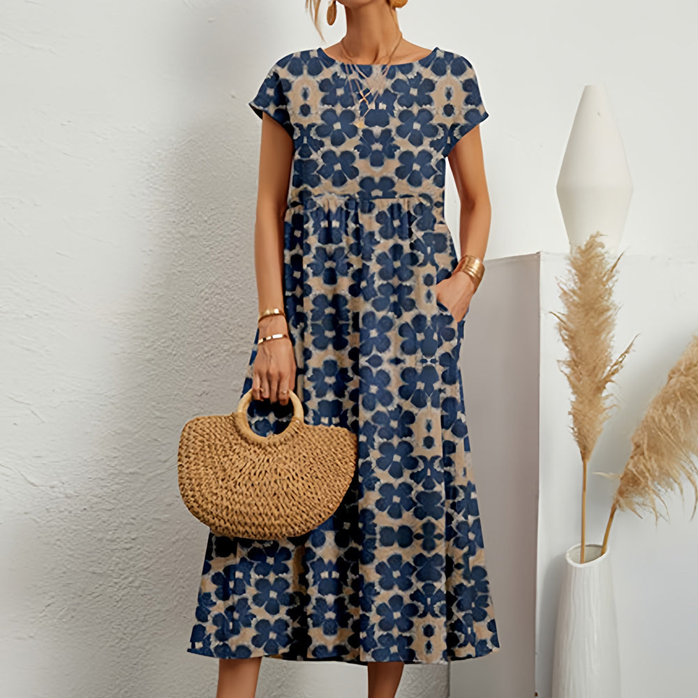 LS | Women Pocket Maxi Dress Lion Style