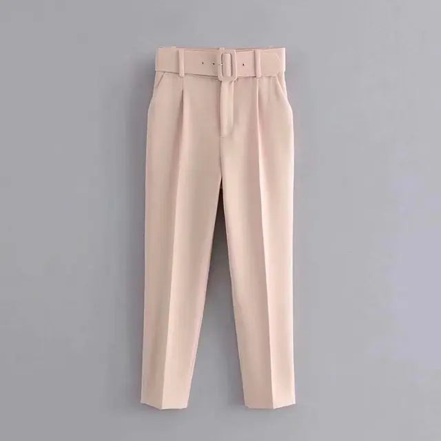 LS | Women Refined Workwear Tapered Pants Lion Style