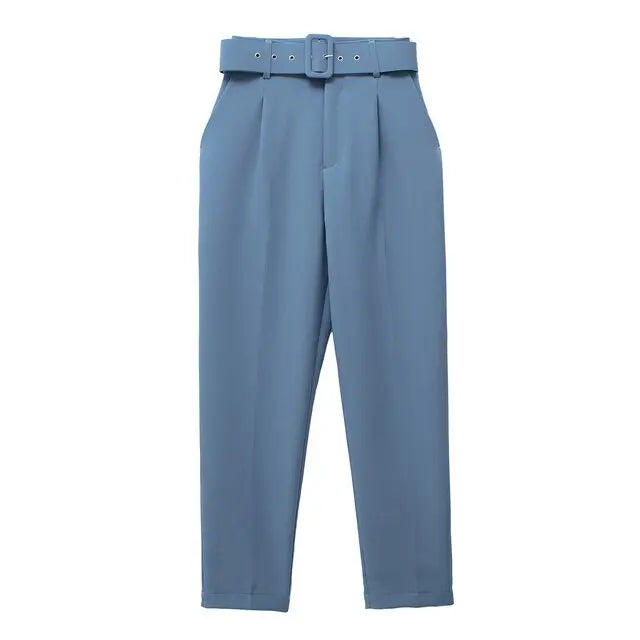 LS | Women Refined Workwear Tapered Pants Lion Style