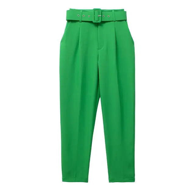 LS | Women Refined Workwear Tapered Pants Lion Style