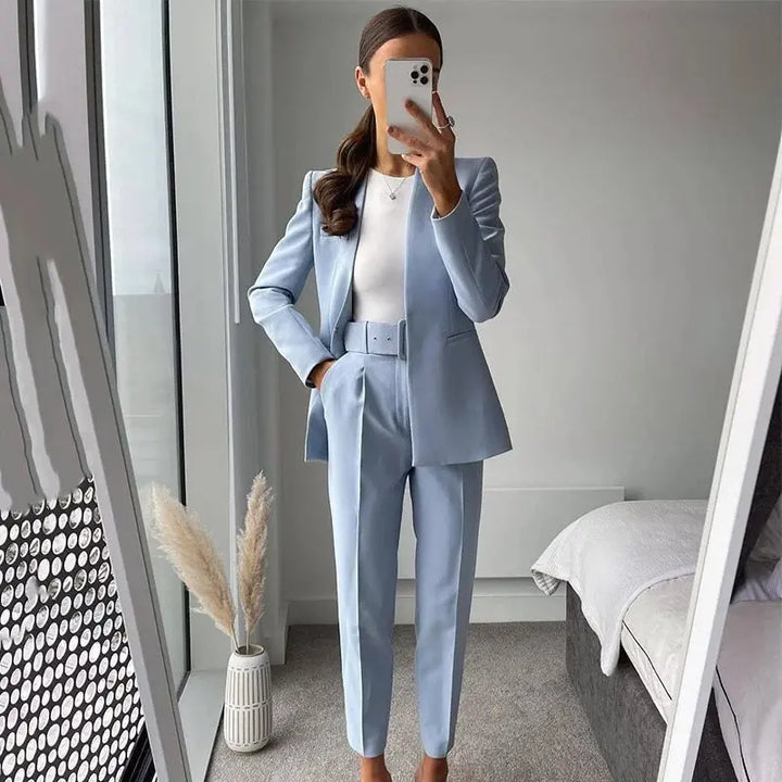 LS | Women Refined Workwear Tapered Pants Lion Style