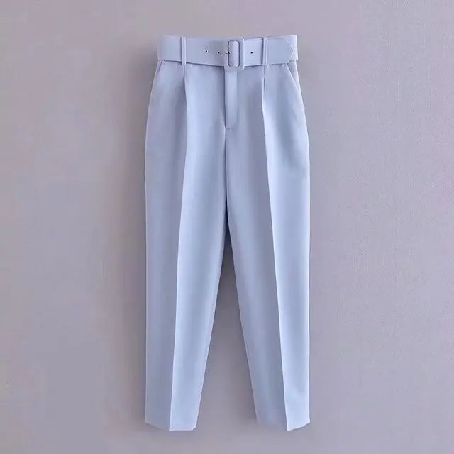 LS | Women Refined Workwear Tapered Pants Lion Style
