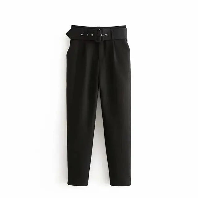 LS | Women Refined Workwear Tapered Pants Lion Style