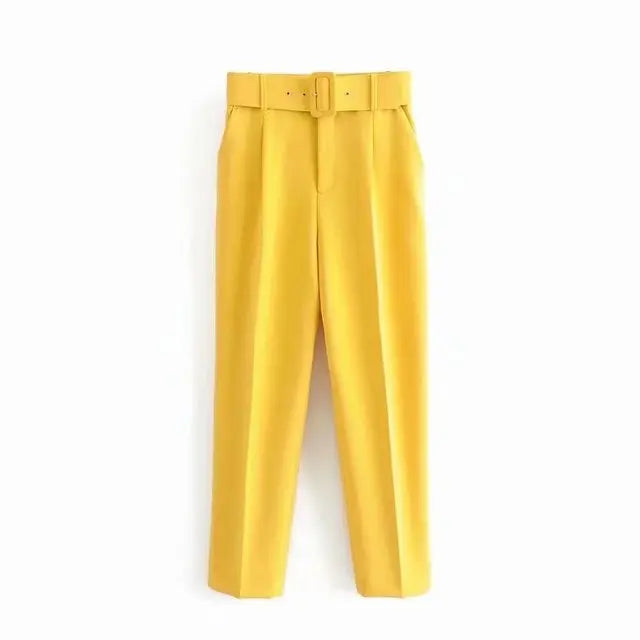 LS | Women Refined Workwear Tapered Pants Lion Style