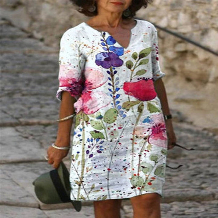 LS | Women Relaxed Fit Mini Dress Lion Style