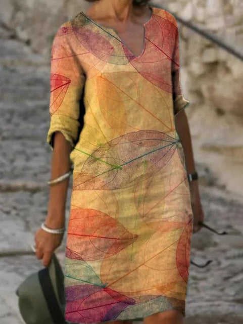 LS | Women Relaxed Fit Mini Dress Lion Style