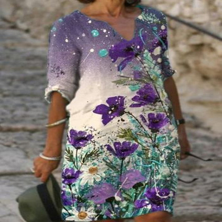 LS | Women Relaxed Fit Mini Dress Lion Style