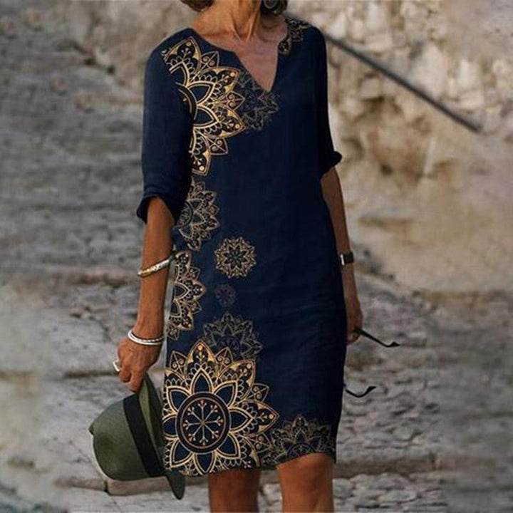 LS | Women Relaxed Fit Mini Dress Lion Style