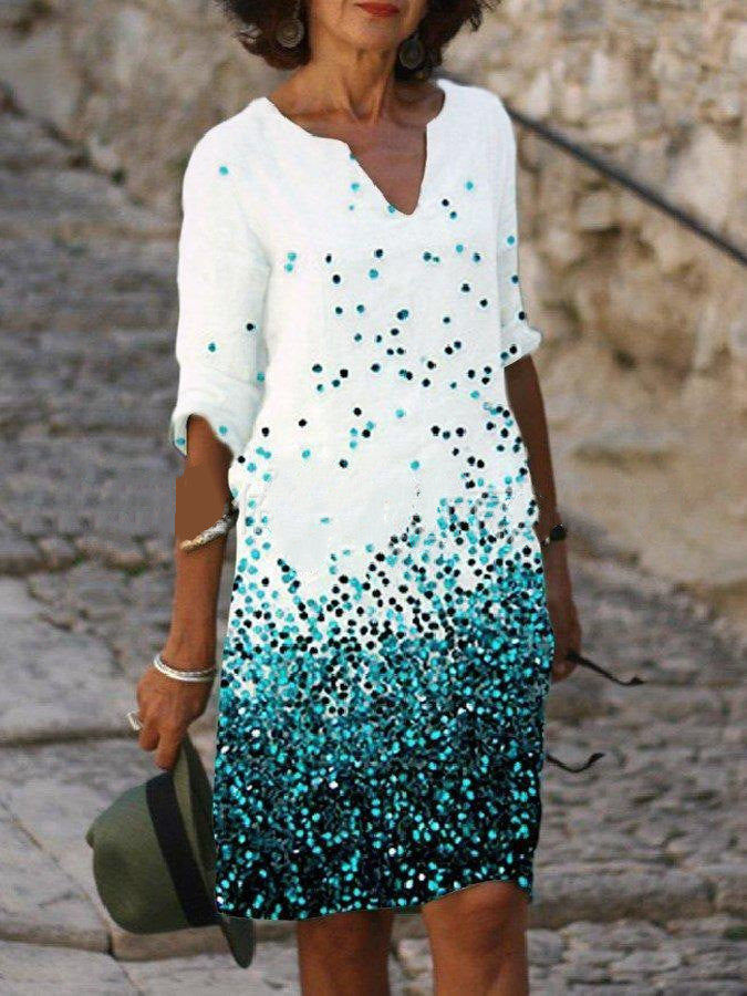 LS | Women Relaxed Fit Mini Dress Lion Style