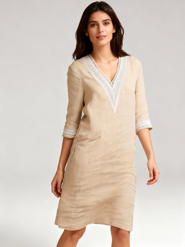 LS | Women Relaxed Fit Summer Mini Dress Lion Style