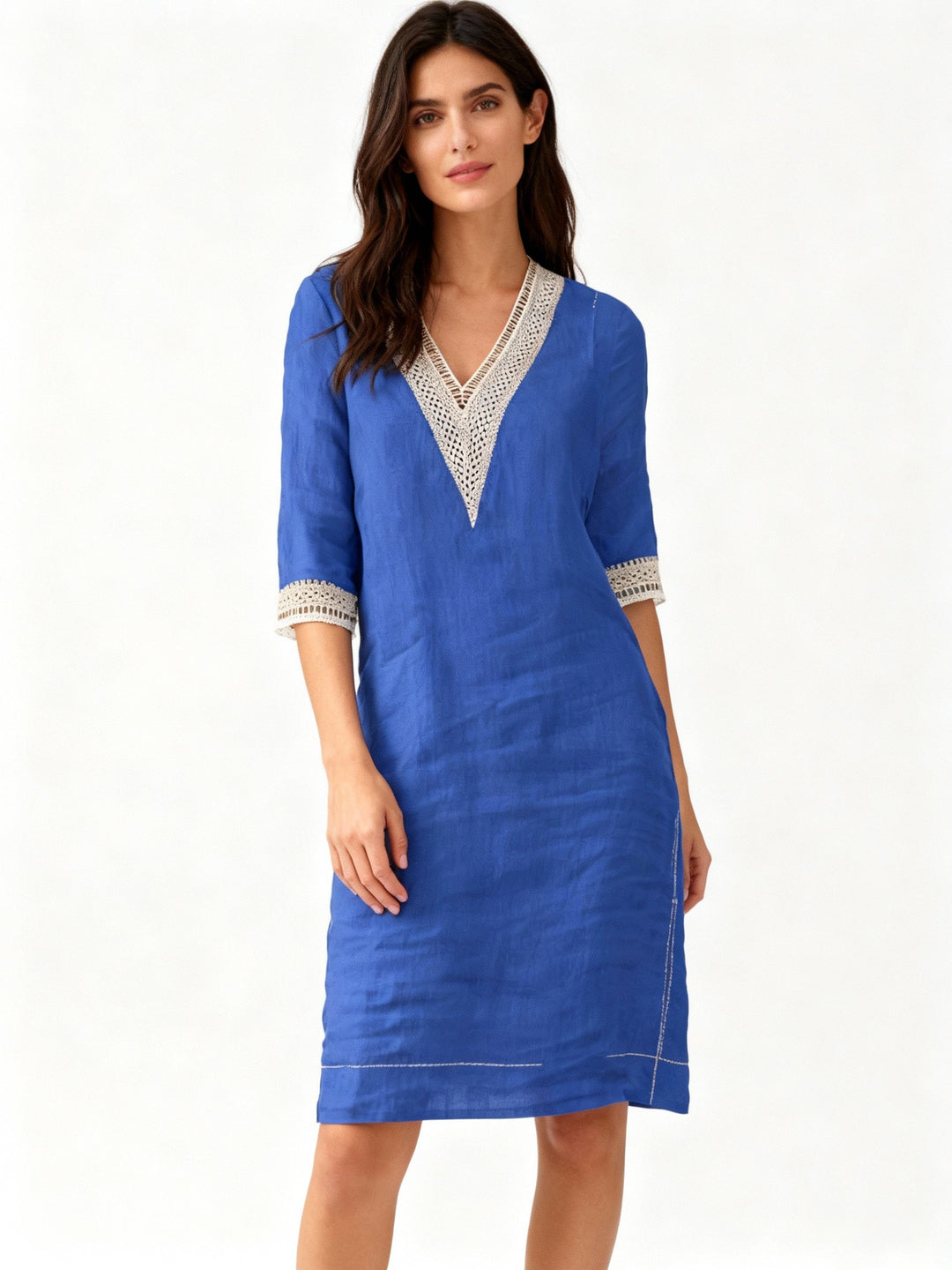 LS | Women Relaxed Fit Summer Mini Dress Lion Style
