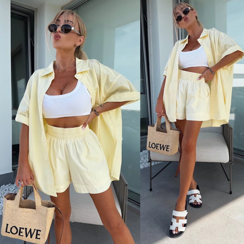 LS | Women Relaxed Summer Set Lion Style