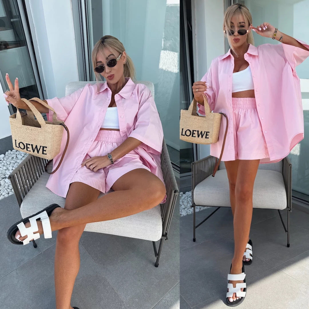LS | Women Relaxed Summer Set Lion Style