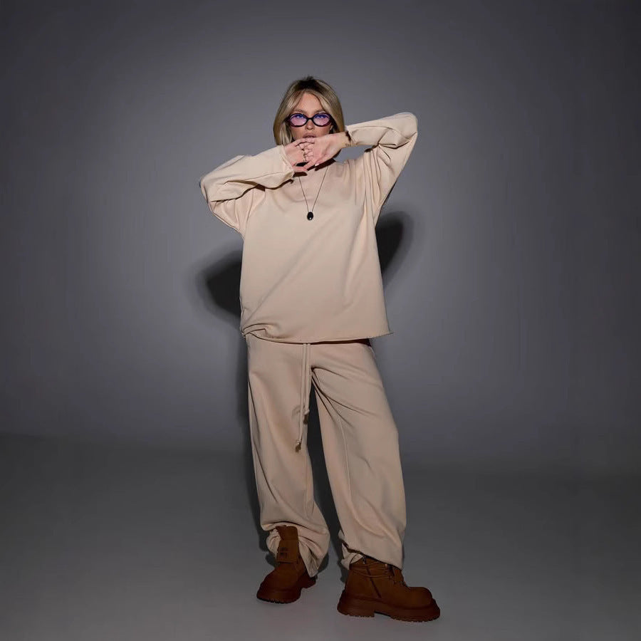 LS | Women Relaxed Sweat Lounge Set Lion Style