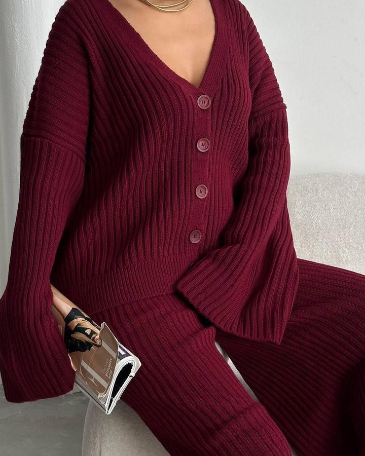 LS | Women Ribbed Lounge Set Lion Style